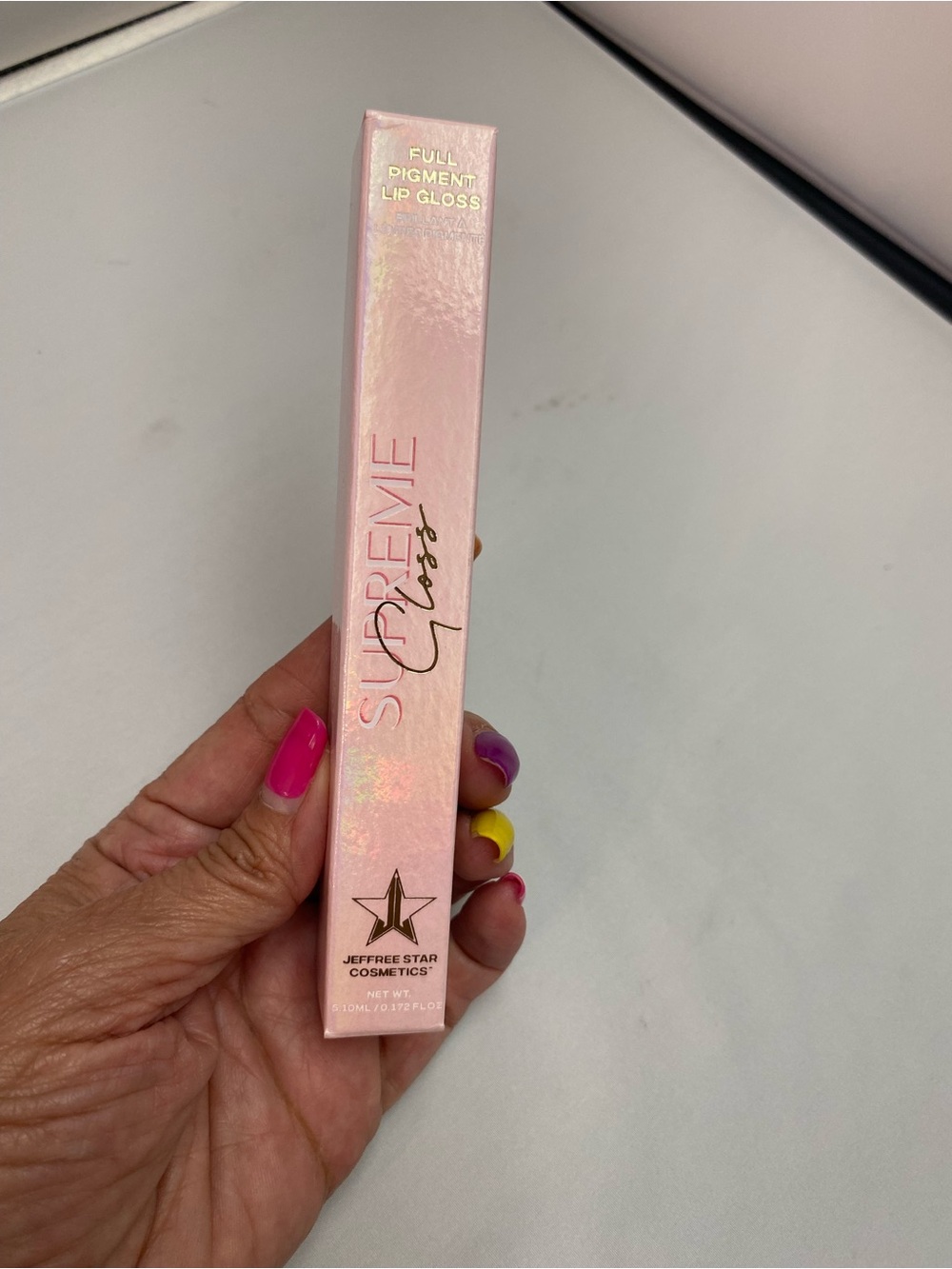 Jeffree Star Supreme Gloss in pink vault new in package